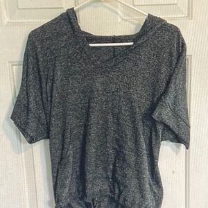 Charcoal Gray Women's Blouse